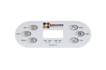  Balboa | Passion Overlay TP600 Jet1, Jet2, Blower, Warm, Light, Cool 151573-31